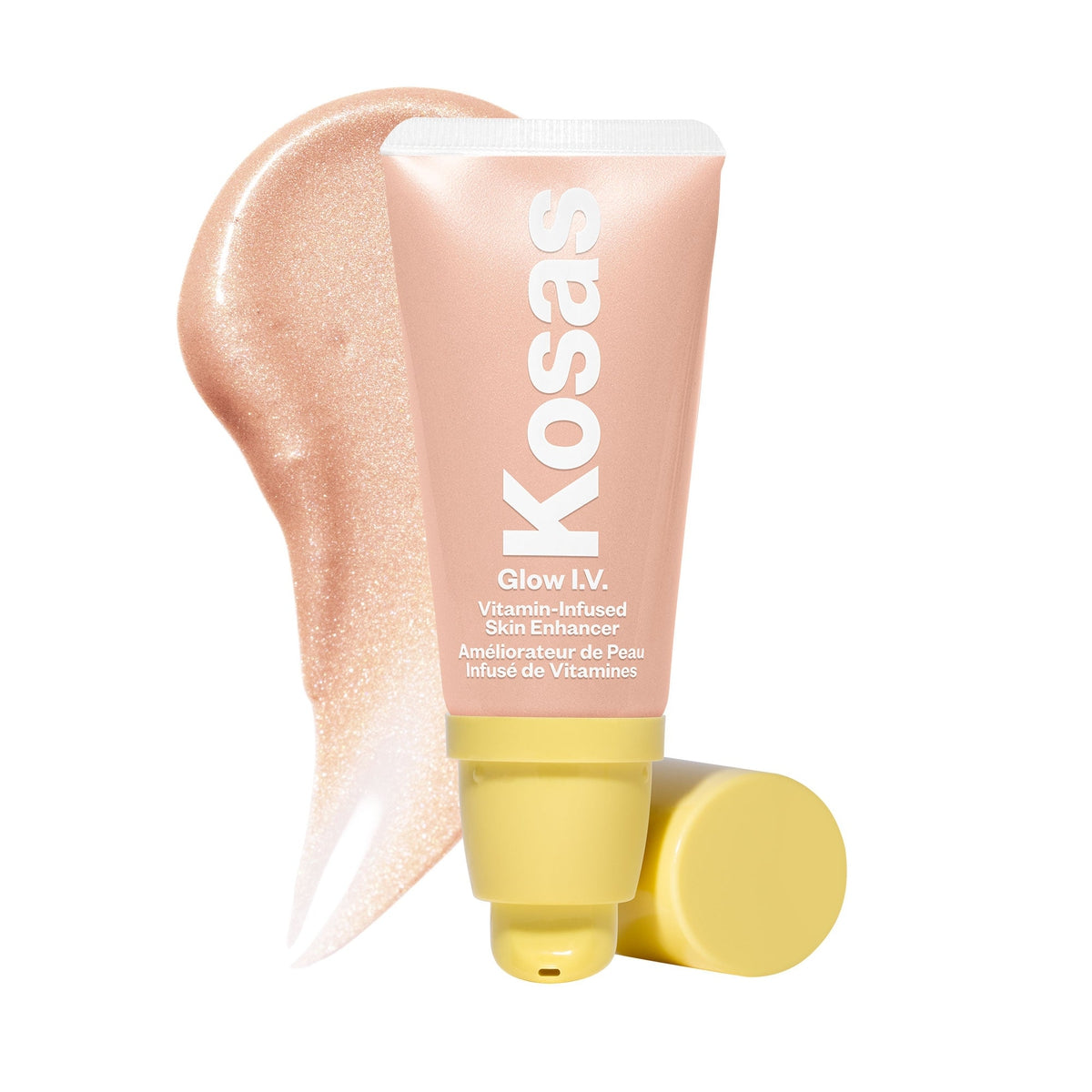 Glow I.V. Vitamin-Infused Skin Enhancer - Makeup - Kosas - 02_Kosas_GLOWIV_PDP_Spark_02 - The Detox Market | Spark - sheer light champagne