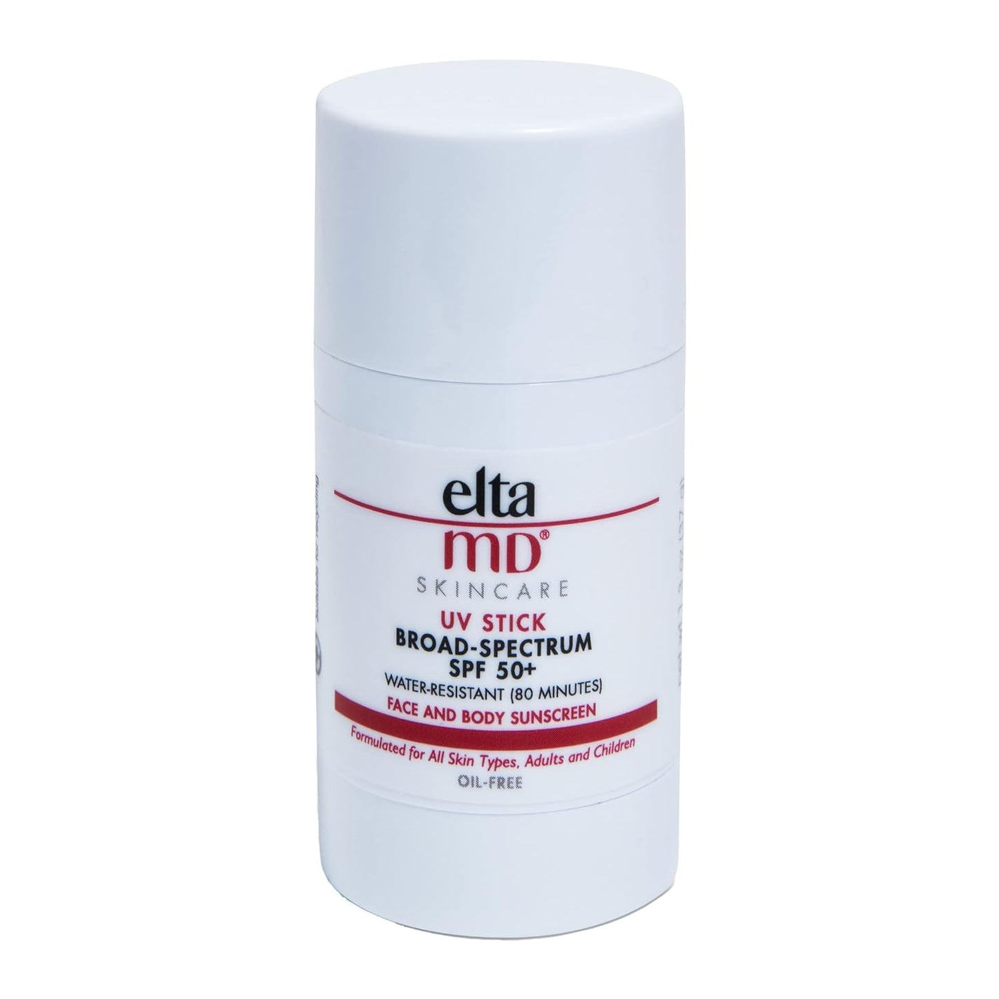 EltaMD UV Face and Body Sunscreen SPF 50+ - Zinc Oxide, Water Resistant 80 Minutes, Travel-Friendly, TSA Compliant, No White Cast, 1.3 oz Stick