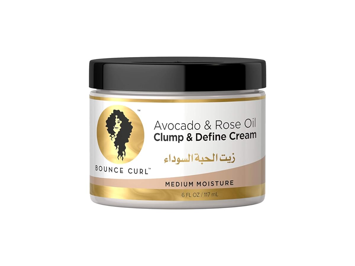 Bounce Curl Avocado & Rose Oil Clump & Define Cream for Curly Frizzy Hair