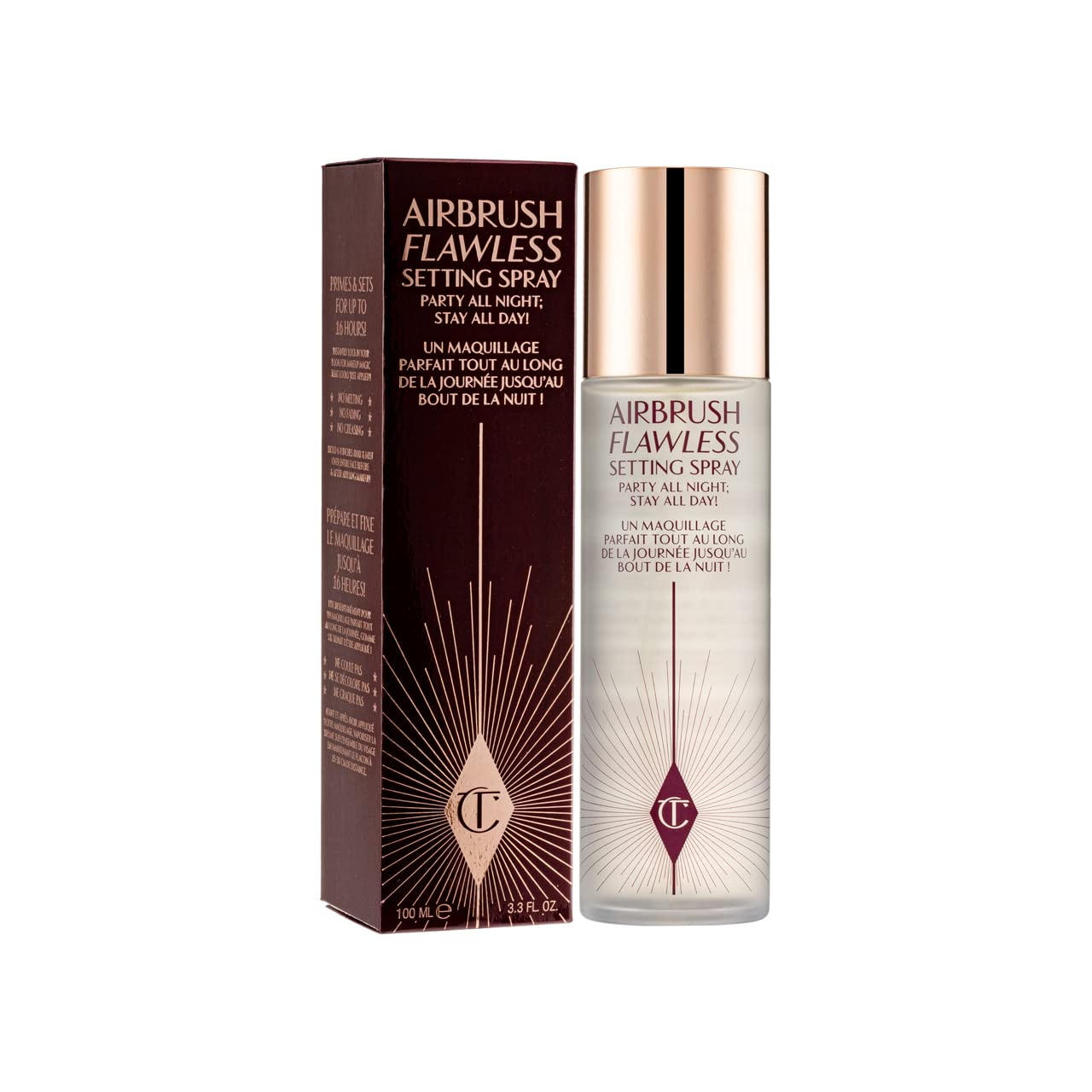 Charlotte Tilbury Airbrush Flawless Setting Spray (100ml / 3.5 Fl Ozl),Clear