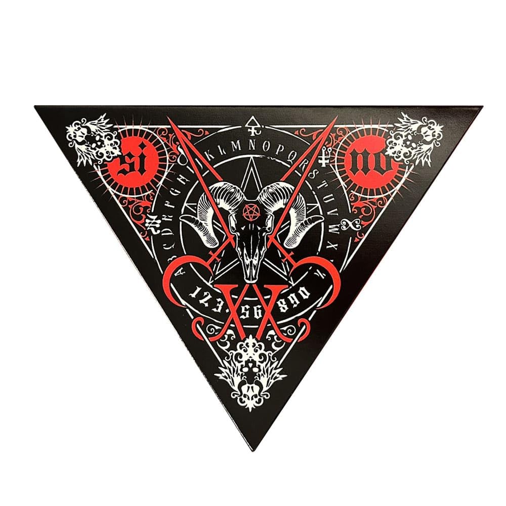 Malagna Cosmetics Ouija board divination, wicca, witch, ultra pigmented matte black eyeshadow, waterproof, (Killer)