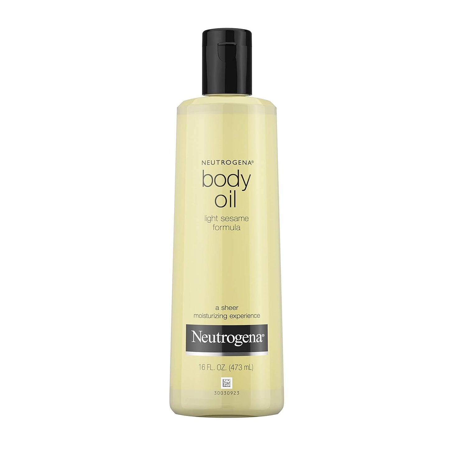 Neutrogena Body Oil Light Sesame Formula, Dry Skin Moisturizer & Hydrating Body Massage Oil, for Radiant & Healthy Looking Glow, Nourishing Bath Oil for Sheer Moisture, 16 fl. oz