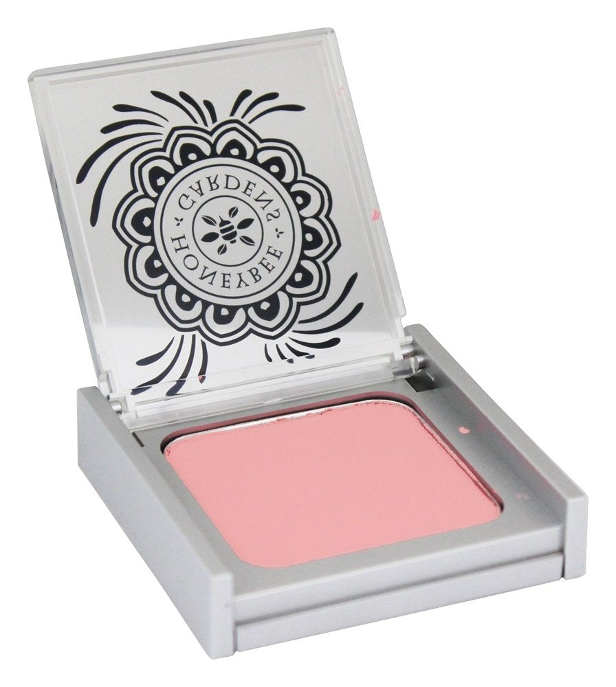 Honeybee Gardens Complexion Perfecting Blush in Breathless, Pale Warm Pink Pigmented, Vegan & Gluten-Free, 8.5g