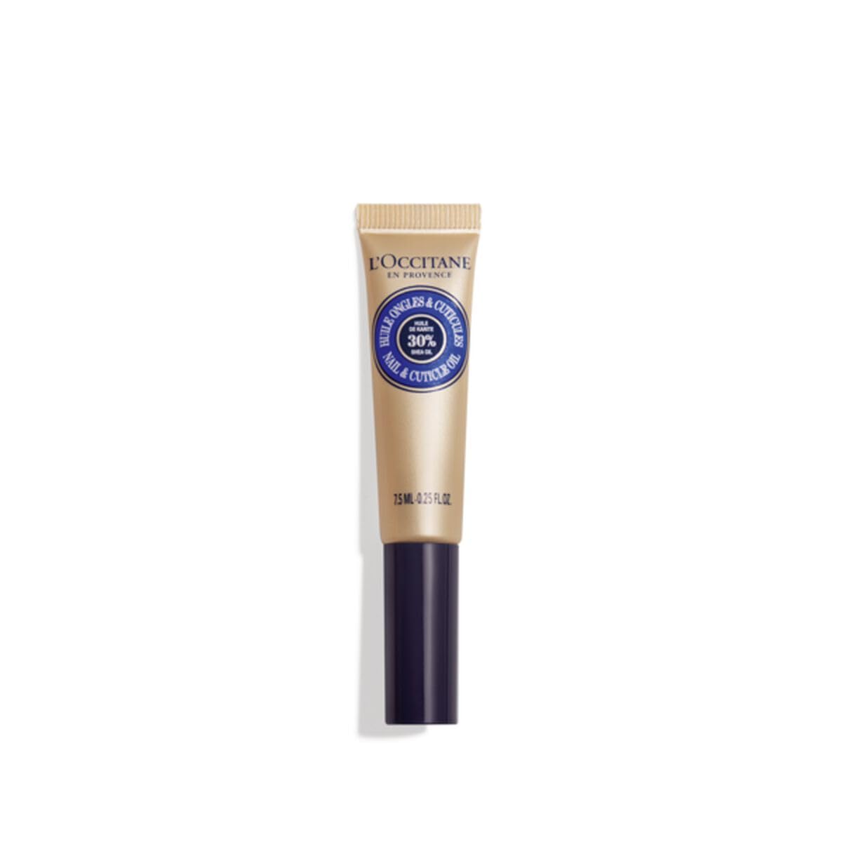 L'Occitane Nourishing Nail & Cuticle Oil with 30% Shea Oil, 0.25 fl. Oz: Healthier-Looking Nails, Soften Cuticles, Allure Beauty Award-Winner