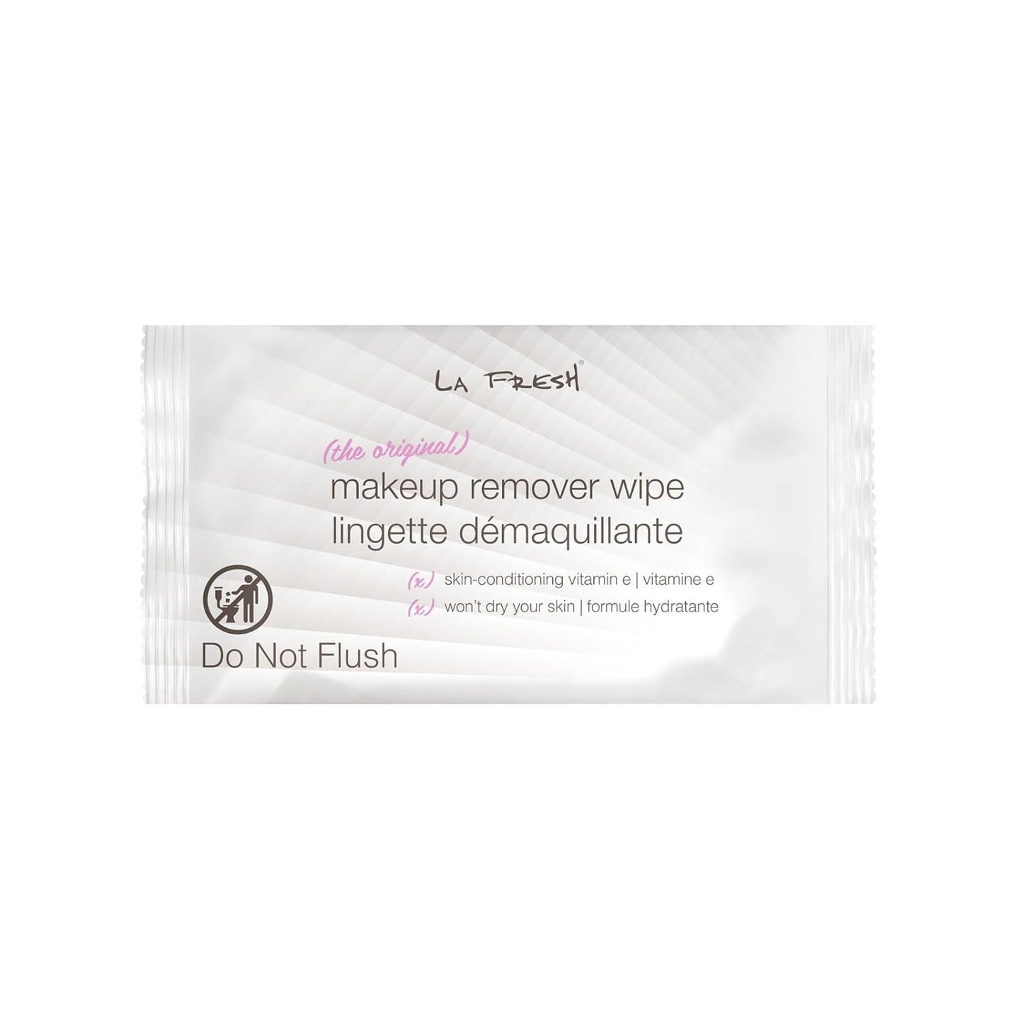 LA Fresh Makeup Remover Wipes with Vitamin E - Make up Remover Wipes for Face, Eyes, Lips - Face Wipes Travel Essentials - Case of 50ct Makeup Wipes