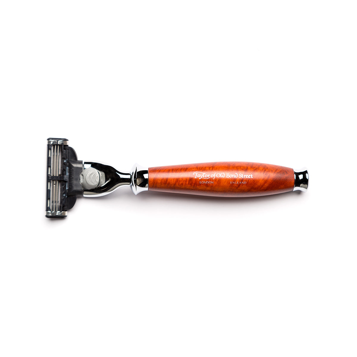 Mach3 Razor with Briar Wood Handle