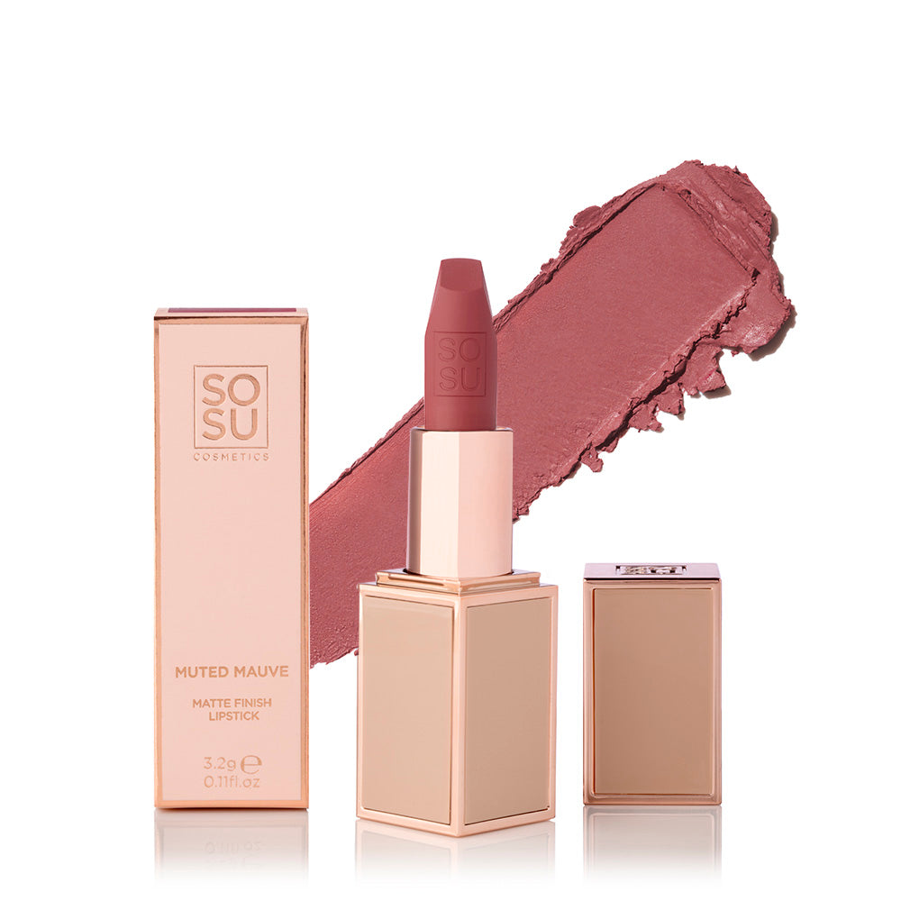 Muted Mauve | Satin Lipstick
