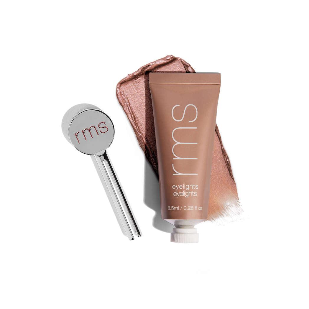 Eyelights Cream Eyeshadow - Makeup - RMS Beauty - RMS_EL2_EYELIGHTS_SPARK_816248025015_PACK_SWATCH_KEY - The Detox Market | Spark