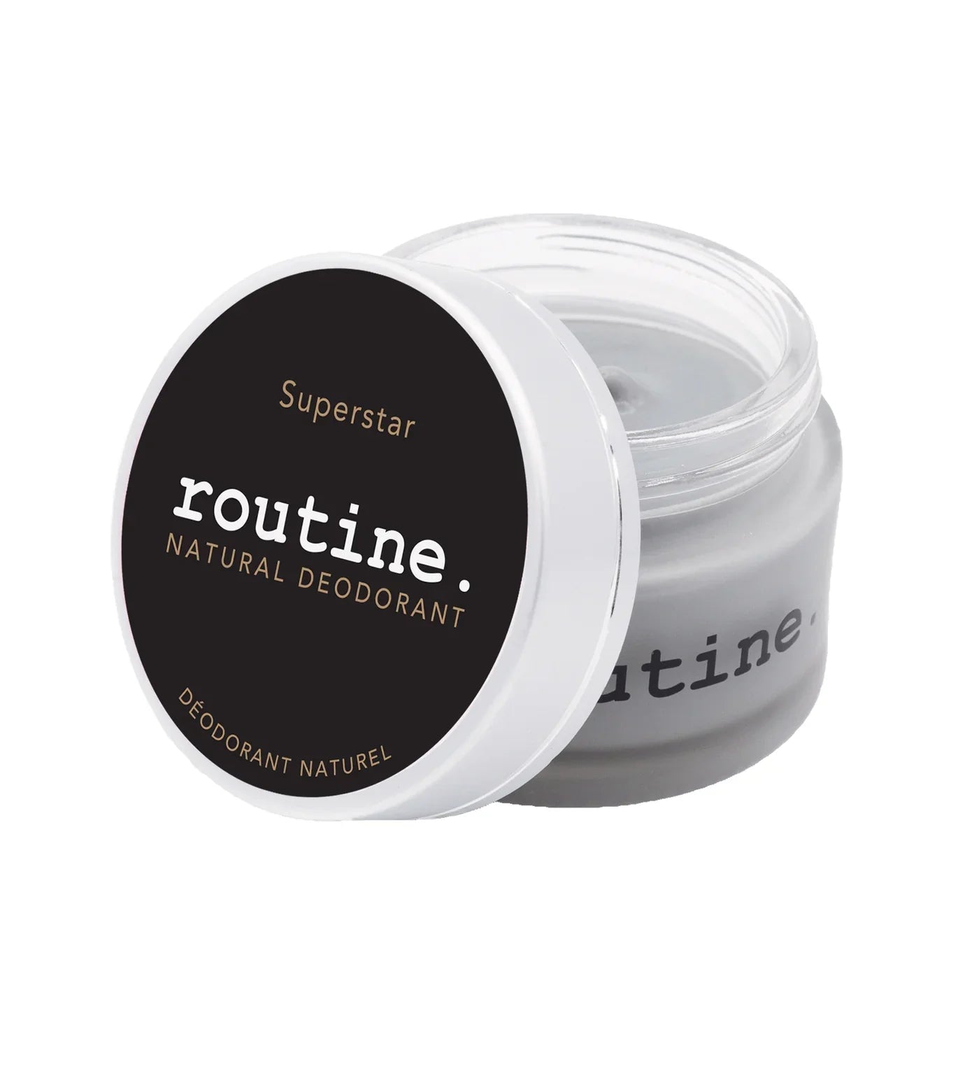 SUPERSTAR Activated Charcoal, Magnesium & Prebiotic Deodorant Cream