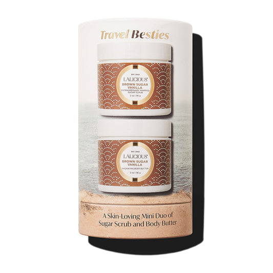 LALICIOUS | Brown Sugar Vanilla Travel Besties Set