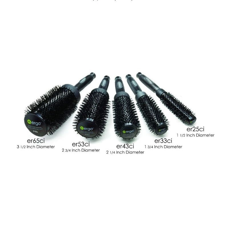 ERGO | Ionic Ceramic Round Brushes