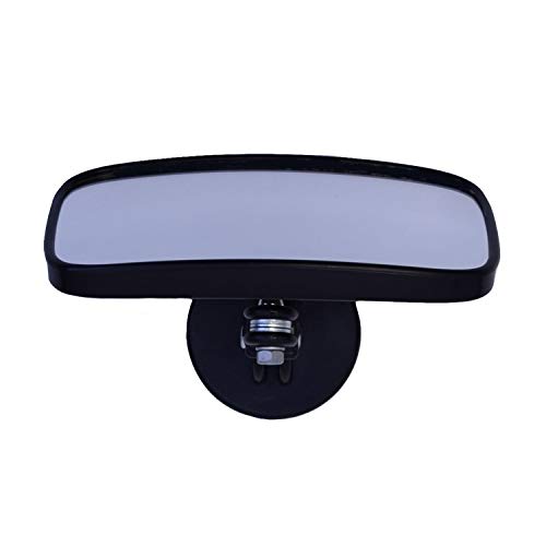 Side-View Magnetic Mirror, Black/Silver