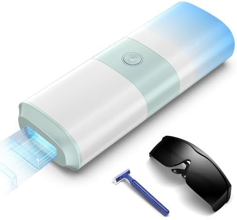 JOSTART IPL Hair Removal BSXT101 for Women and Men. Laser Hair Removal with Sapphire Ice-Cooling System for Nearly Painless & Long-Lasting Result, at-Home for Facial Legs Arms Whole Body Treatment