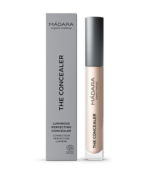 MçDARA Organic Skincare | The Concealer #15 VANILLA - 4ml, Long-lasting, Dewy finish, With Hyaluronic acid and smart minerals, Vegan, Ecocert certified, Recyclable packaging.