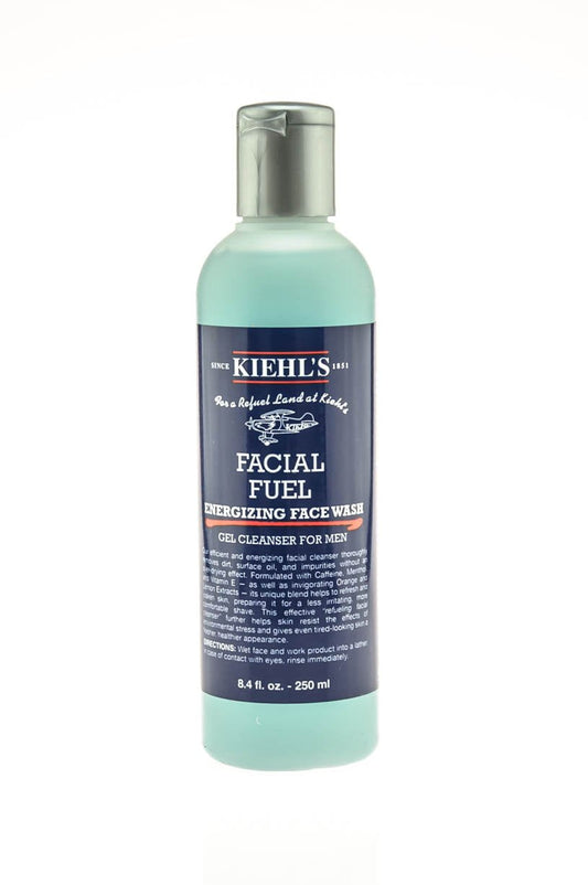 Kiehl's Facial Fuel Energizing Face Wash Gel Cleanser For Men 8.4oz (250ml)