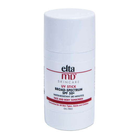 EltaMD UV Face and Body Sunscreen SPF 50+ - Zinc Oxide, Water Resistant 80 Minutes, Travel-Friendly, TSA Compliant, No White Cast, 1.3 oz Stick