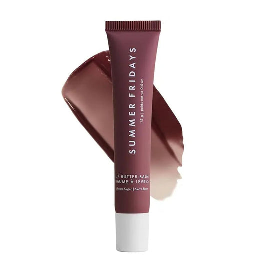 Summer Fridays Lip Butter Balm for Hydration & Shine Brown Sugar