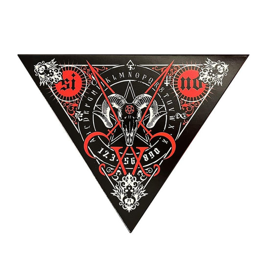Malagna Cosmetics Ouija board divination, wicca, witch, ultra pigmented matte black eyeshadow, waterproof, (Killer)