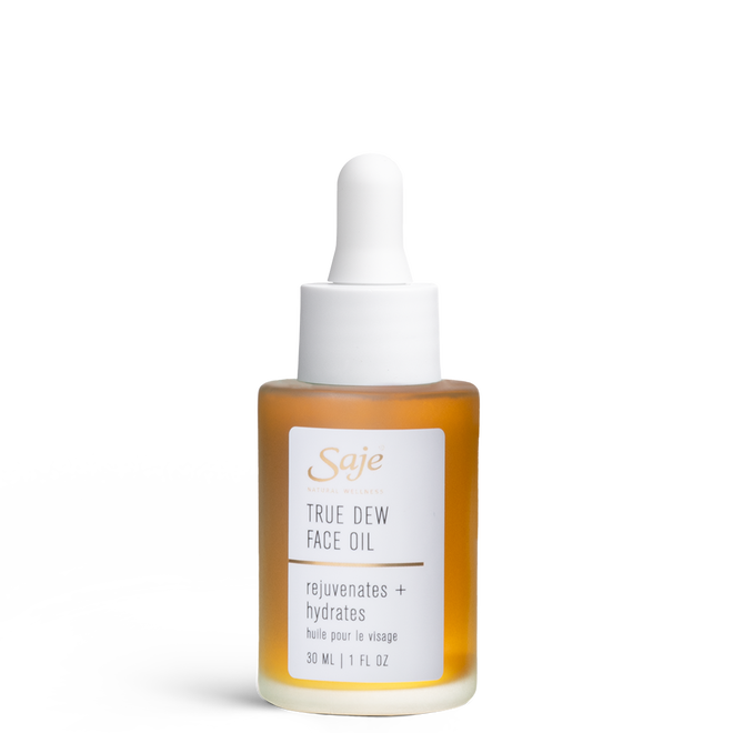 Saje True Dew Face Oil Lock In Moisture Firmness Elasticity Routine 30ml NEW