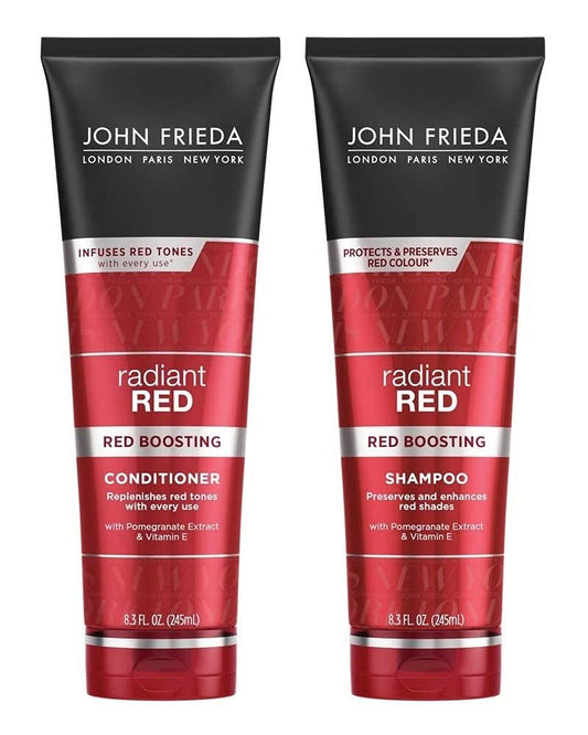 John Frieda Radiant Red, Colour Protecting Shampoo, 8.3 Fl Oz (Pack of 2)