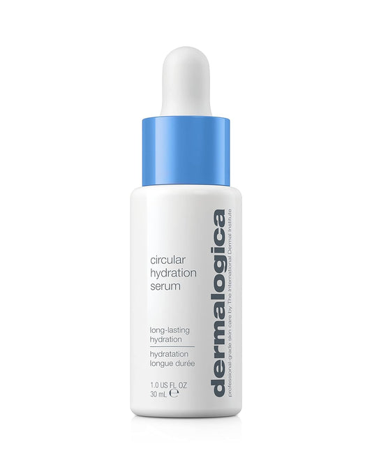 Dermalogica Circular Hydration Serum, Hyaluronic Acid Serum for Face, Deep Hydrating Serum - Delivers long-lasting hydration to help prevent future dehydration