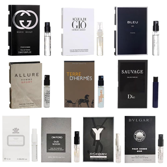 EKoKim Cologne Men'S Perfume Sampler Fragrance Designer Hombre Muestra De Perfume Sampler Sets Mini Gift 10pcs