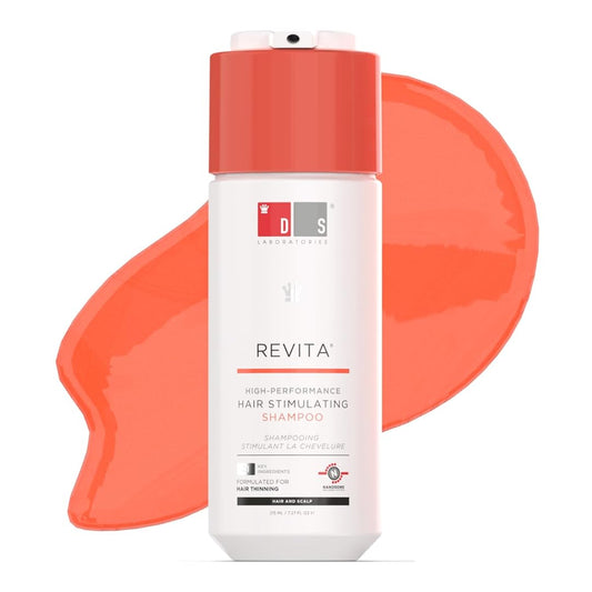 DS Laboratories Revita Shampoo - Hair Thickening Shampoo, DHT Blocker Biotin Shampoo, Hair Thickening Products for Men & Women to Support Hair Growth