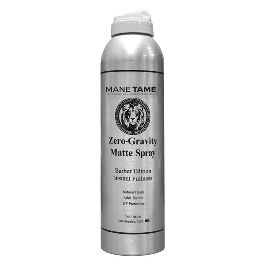 MANE TAME Zero-Gravity Matte Texture Spray 7oz - Adds Instant Fullness, Volume, Texture and UV Protection. Hair Thickener, Best used as a Styling Spray with a Matte Finish