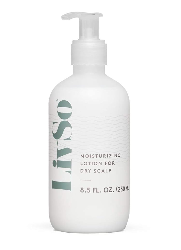 LivSo Moisturizing Scalp Lotion - Dermatologist Created - Moisturizes Hair & Scalp - Naturally Derived - Fresh Feel - Clinically Proven & Effective (1 Bottle)