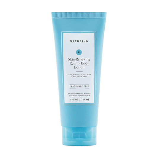 Naturium Skin-Renewing Retinol Body Lotion, Advanced Firming Anti-Aging Treatment, with Encapsulated Retinol & Shea Butter, 8 oz