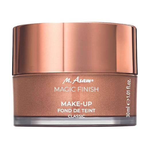 M. Asam Magic Finish Make-Up Mousse (1.01 Fl Oz) Ð 4in1 Primer, Foundation, Concealer & Powder With Buildable Coverage, Hides Redness And Dark Spots, Vegan, For Light To Medium Skin Tones