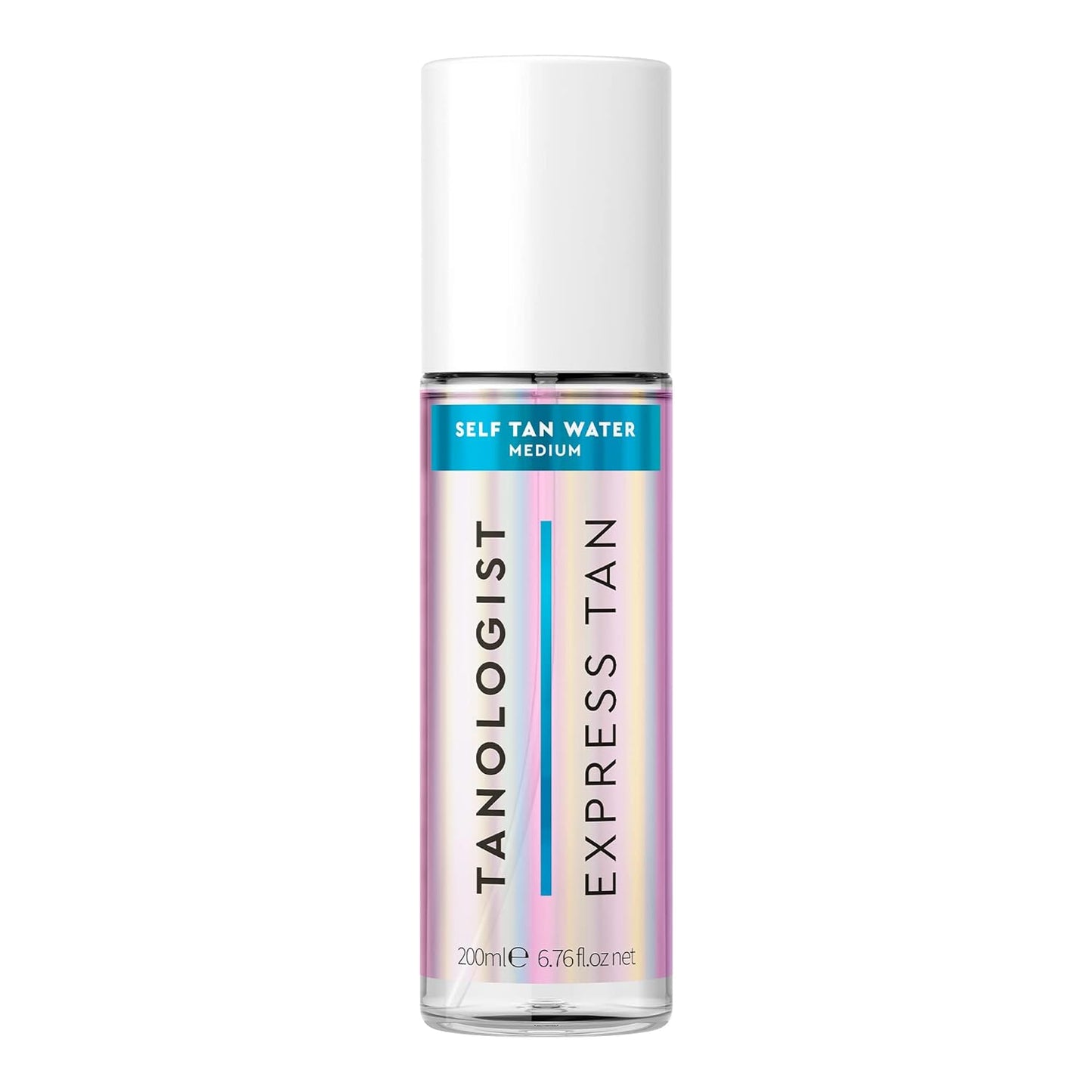 Tanologist Express Self Tan Water, Medium - Hydrating Sunless Tanning Water, Vegan and Cruelty Free, 6.76 Fl Oz