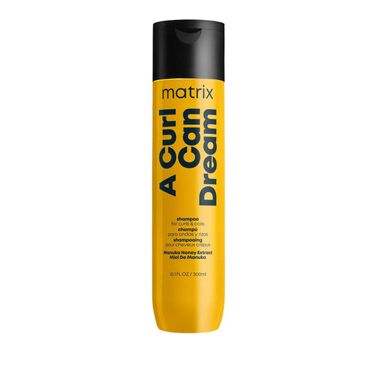 Matrix A Curl Can Dream Deep Cleansing Shampoo | Clarifying Shampoo, Removes Build Up | For Curly & Coily Hair | Silicone & Paraben Free | Manuka Honey Extract | Packaging May Vary