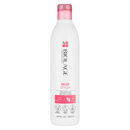 Biolage All Purpose Styling GelŽe | Medium Hold That Adds Body, Shine & Control | Hair Styling Product | For All Hair Types | Paraben-Free | Vegan | 16.9 fl. oz.