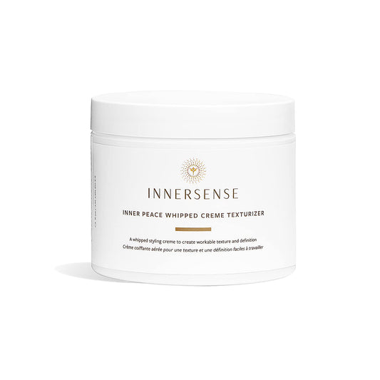 INNERSENSE Organic Beauty - Natural Inner Peace Whipped Creme Texturizer | Cruelty-Free, Clean Haircare (3.4oz)
