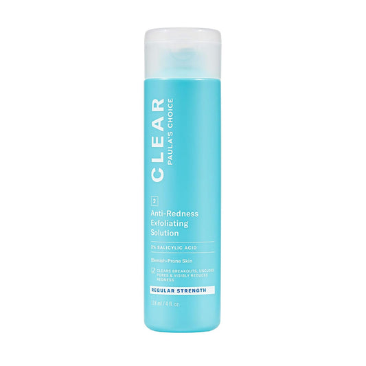 Paula's Choice CLEAR Regular Strength Exfoliator, 2% Salicylic Acid Exfoliant for Acne, Redness Relief, 4 Ounce