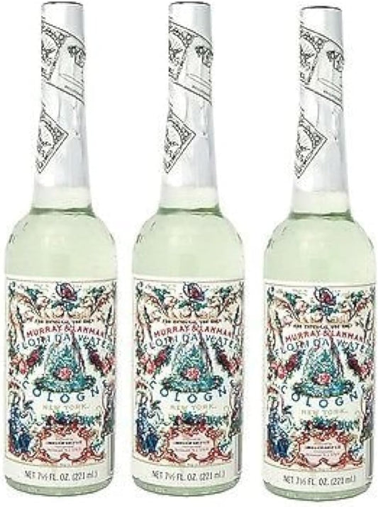 Florida Water Cologne 7.5 Oz - Three (3) Plastic Bottles