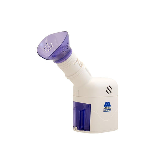 MABIS Facial Steamer, Steam Inhaler, FSA Eligible, Vaporizer or Vocal Steamer with Aromatherapy Diffuser and Soft Face Mask for Cleansing, Sinus Pressure, Congestion, Colds and Cough, 25mL