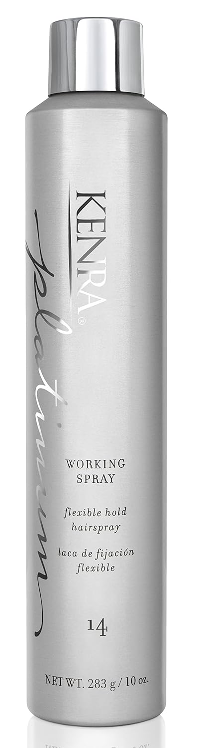 Kenra Platinum Working Spray 14 | Flexible Hold Hairspray | All Hair Types