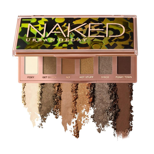 URBAN DECAY Naked Mini Eyeshadow Palette - 6 Shades - Great for Travel - Ultra-Blendable, Rich Colors with Velvety Texture - Up to 12 Hour Wear