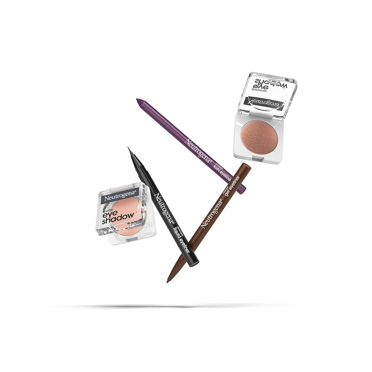 Neutrogena Smokey Kohl Eyeliner with Antioxidant Vitamin E, Water-Resistant &amp; Smooth-Gliding Eyeliner Makeup, Dark Brown, 0.014 oz