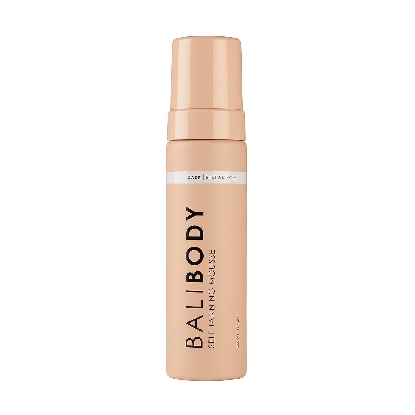 Bali Body Self-Tanning Mousse | Natural Looking Perfect Bronzed Shade | Streak-Free Green Based Tinted Self-Tanner | Fake Tan For All Skin Types Ð Dark/Ultra Dark, 200ml/6.7 fl oz