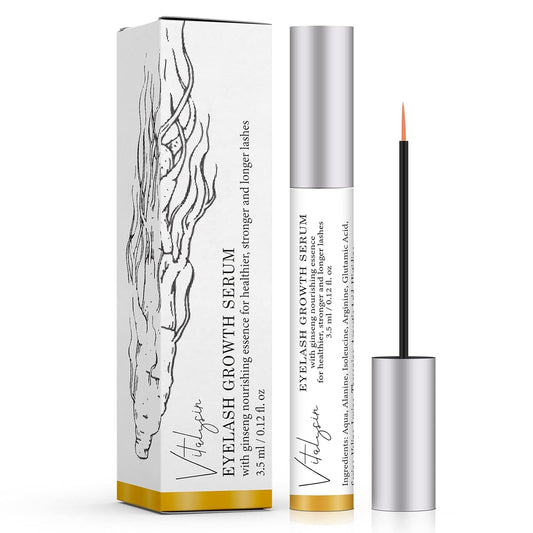 MielDorada Premium Eyelash Enhancing Serum and Eyebrow Enhancer, Eyelash Growth Serum, Eyelash Serum, Lash Serum for Longer, Fuller Thicker Lashes & Brows