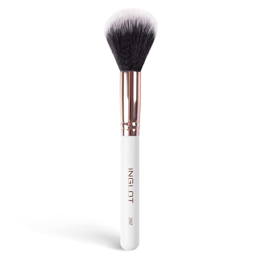 Inglot PlayInn Foundation Makeup Brush, Blush Brush - Makeup Brushes Liquid Blending Mineral Powder Buffing Stippling Makeup Tools