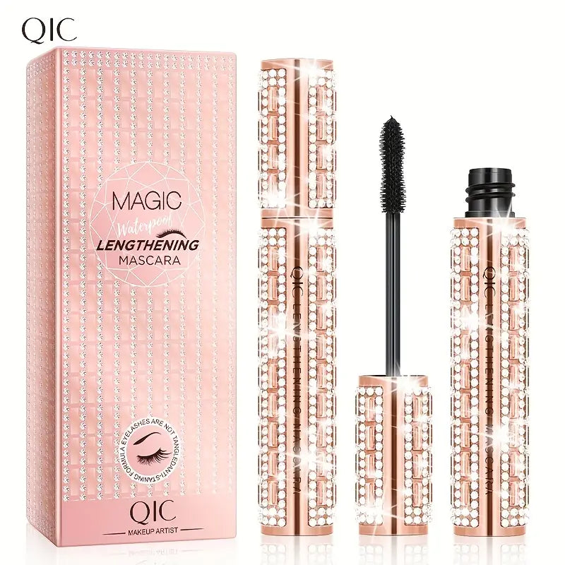 Waterproof Luxury Mascara with Super Long Curl, Thick and Dramatic Extension