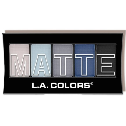 LA COLORS 5 COLOR MATTE EYESHADOW PALETTE