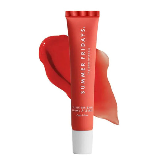 Summer Fridays Lip Butter Balm for Hydration & Shine Poppy