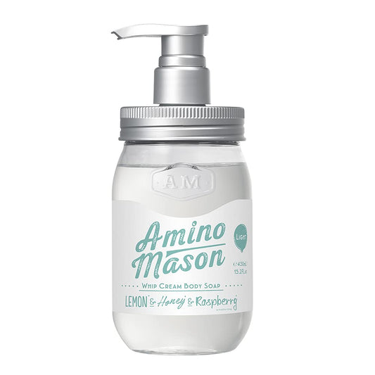 Amino Mason Botanical Body Soap With Classic Rose Bouquet Fragrance 450Ml Made In Japan