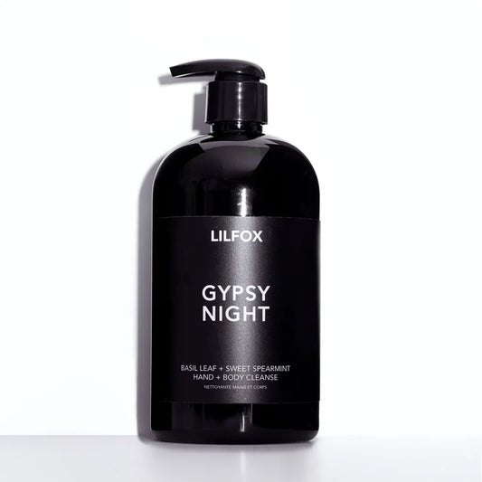 GYPSY NIGHT Basil Leaf + Sweet Spearmint Hand + Body Cleanse