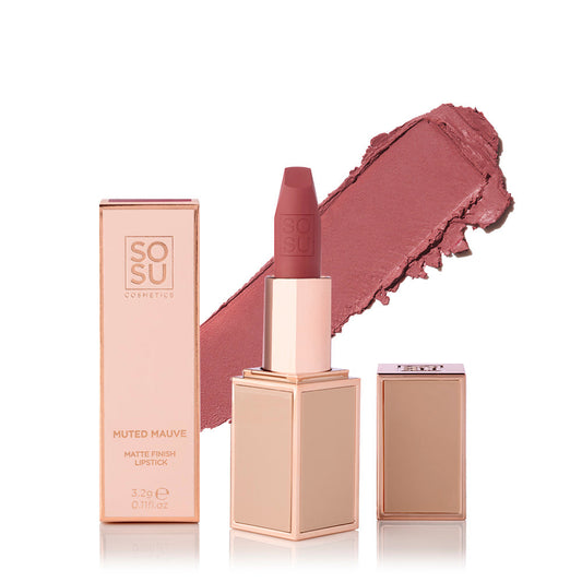 Muted Mauve | Satin Lipstick